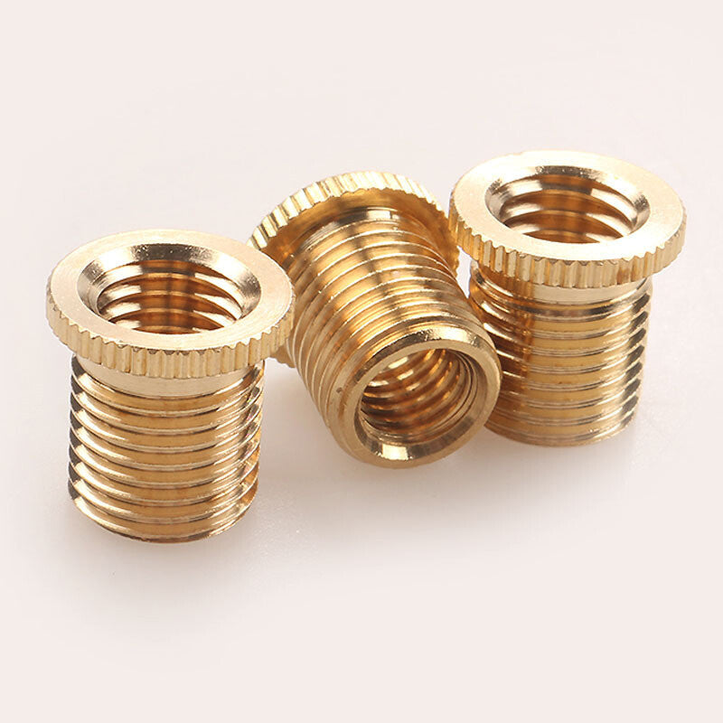 3Pcs Gear Shift Knob Thread Adapter M8x1.25 M10x1.25M10x1.5 Nut Insert Kit