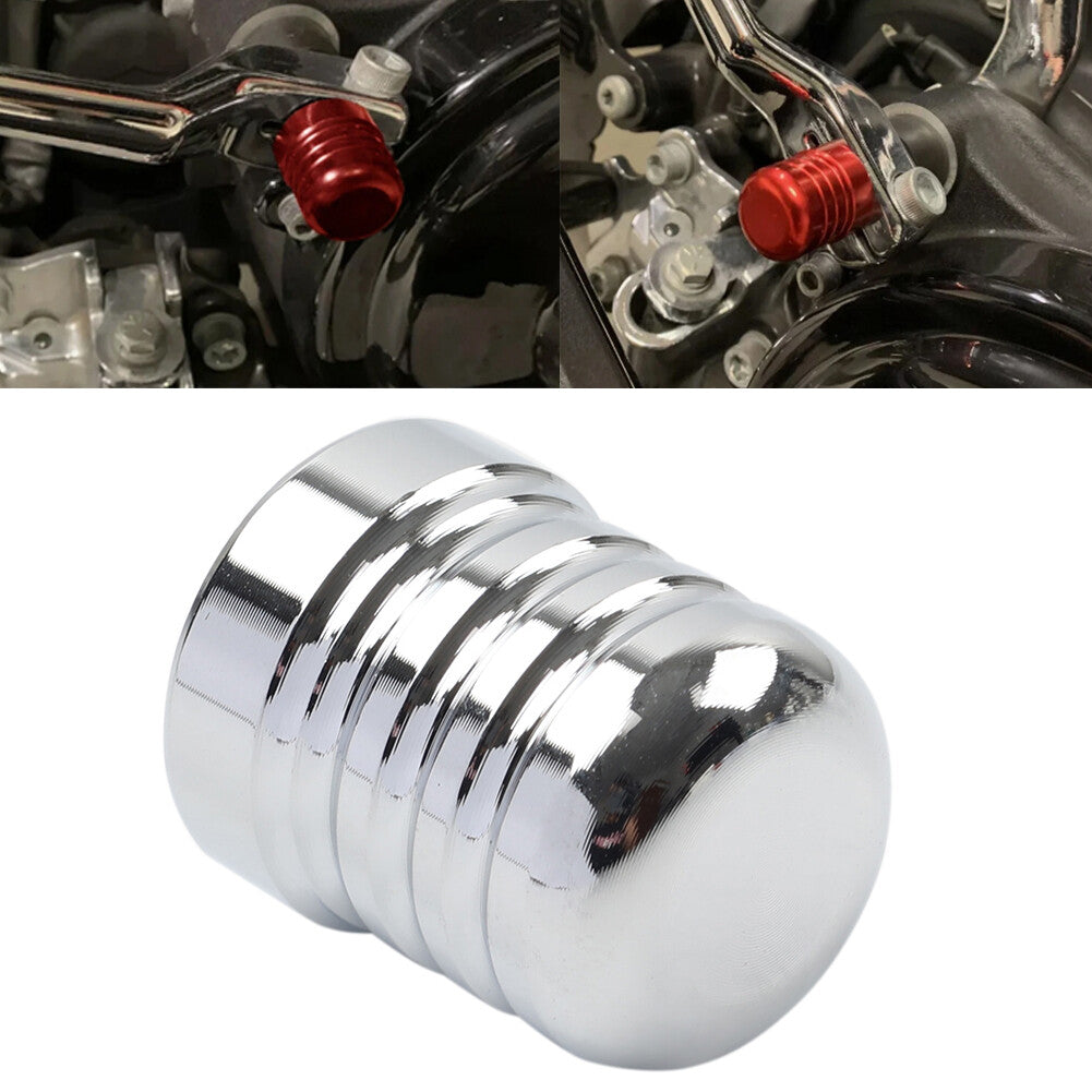 Heel Shift Shifter Lever Eliminator Shaft Cap Cover for Harley Touring Road King Q