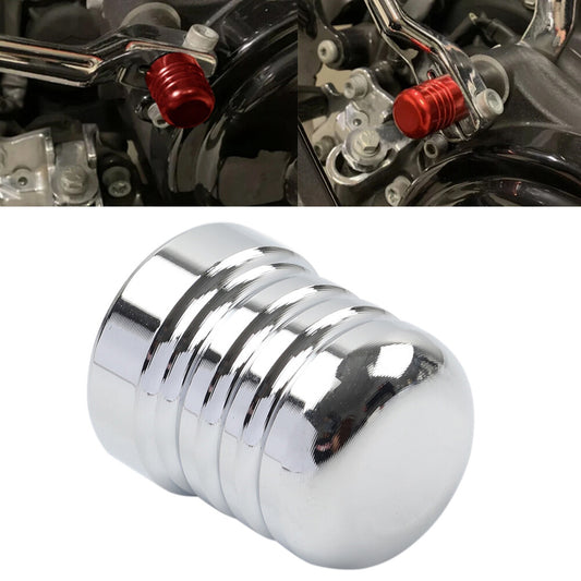 Heel Shift Shifter Lever Eliminator Shaft Cap Cover for Harley Touring Road King Q