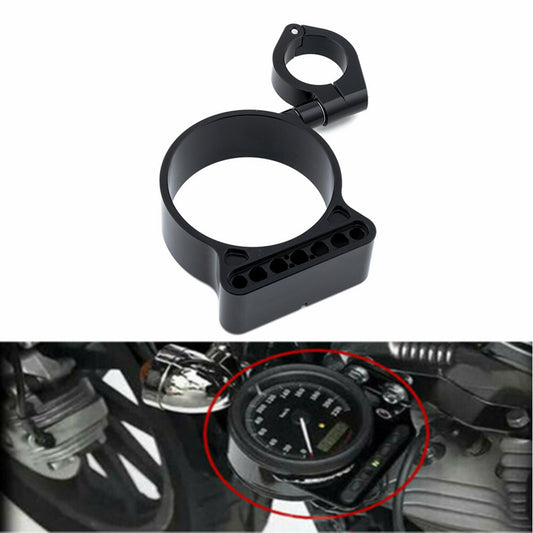 39mm/16 Side Mount Speedo Relocator Bracket for Harley Sportster XL883 1200 Q