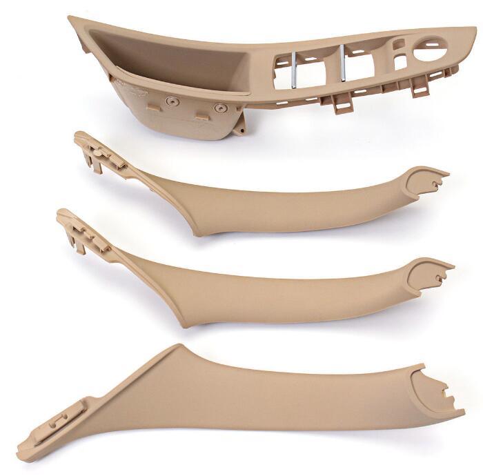 1Beige Door Handle Recessed Grip Switch Panel& Inner Door Trim Cover for F10 v