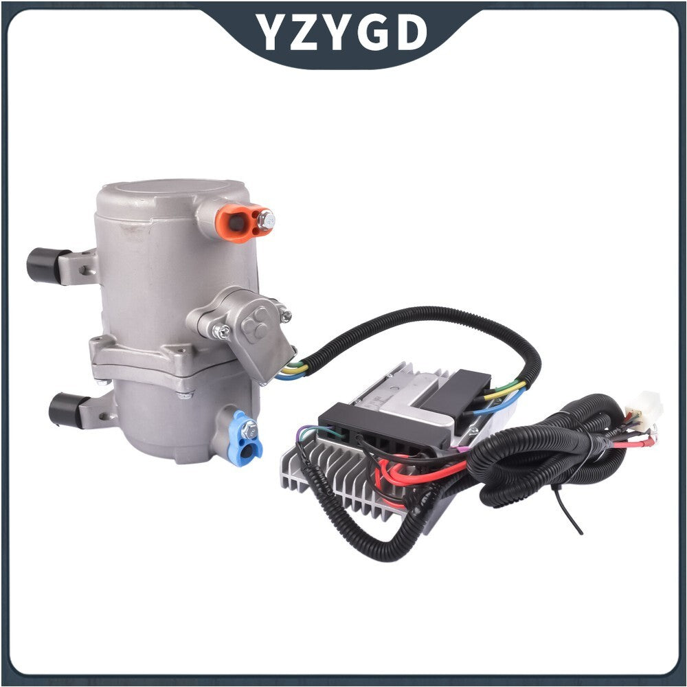 Air Conditioning Compressor Unit for Truck Automobile RV Van Camper 12V Electric Q