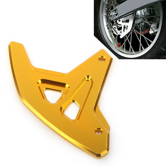 Gold Rear Brake Disc Guard Cover Protector for Suzuki DR-Z 400 SM DRZ400/S/E