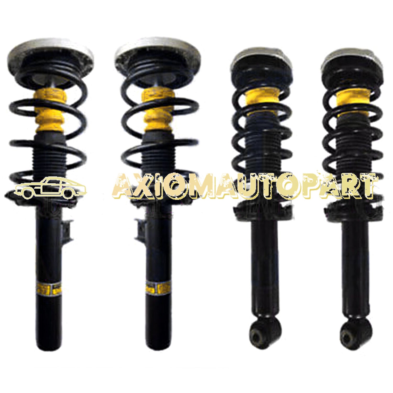 For 2012-2015 for Jeep Grand Cherokee SRT SRT8 2x Front Shock Strut Assy w/ Electric
