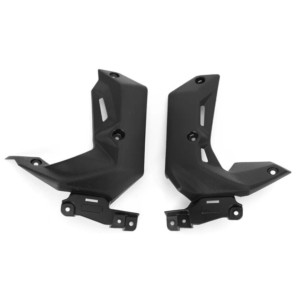 Black side radiator cover shroud for Kawasaki Z650 2017-2019