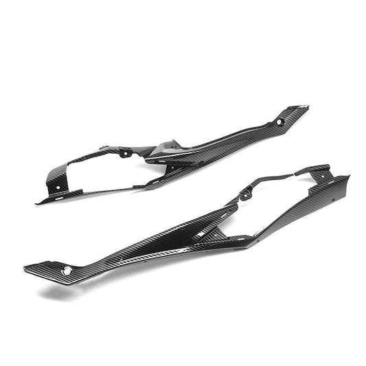 Carbon fiber rear side for seat covers and fairings suitable for Suzuki GSX-R 600 750 (2008-10-)