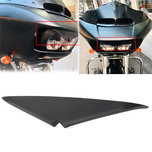 for Harley Road Glide FLTRX FLTRU Headlamp Headlight Eyebrow Eyelid Trim Sticker