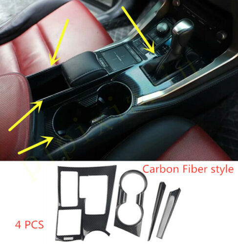 21X Carbon Fiber ABS Car Interior Kit Cover Trim for Lexus NX200t 300h 2015-2021