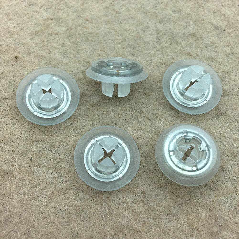 5 Car Front Door Window Triangle Plate Moulding Trim Clips for VW CC Q