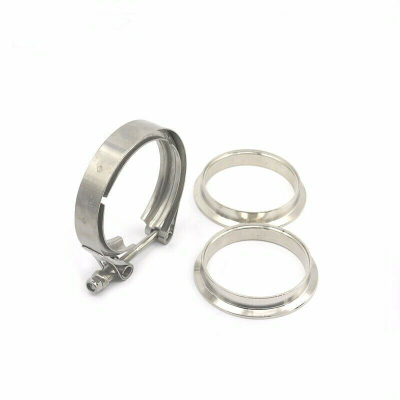 3.5 Stainless Steel V-Band Clamp Mild Steel Flange V-Band for Exhaust Downpipe