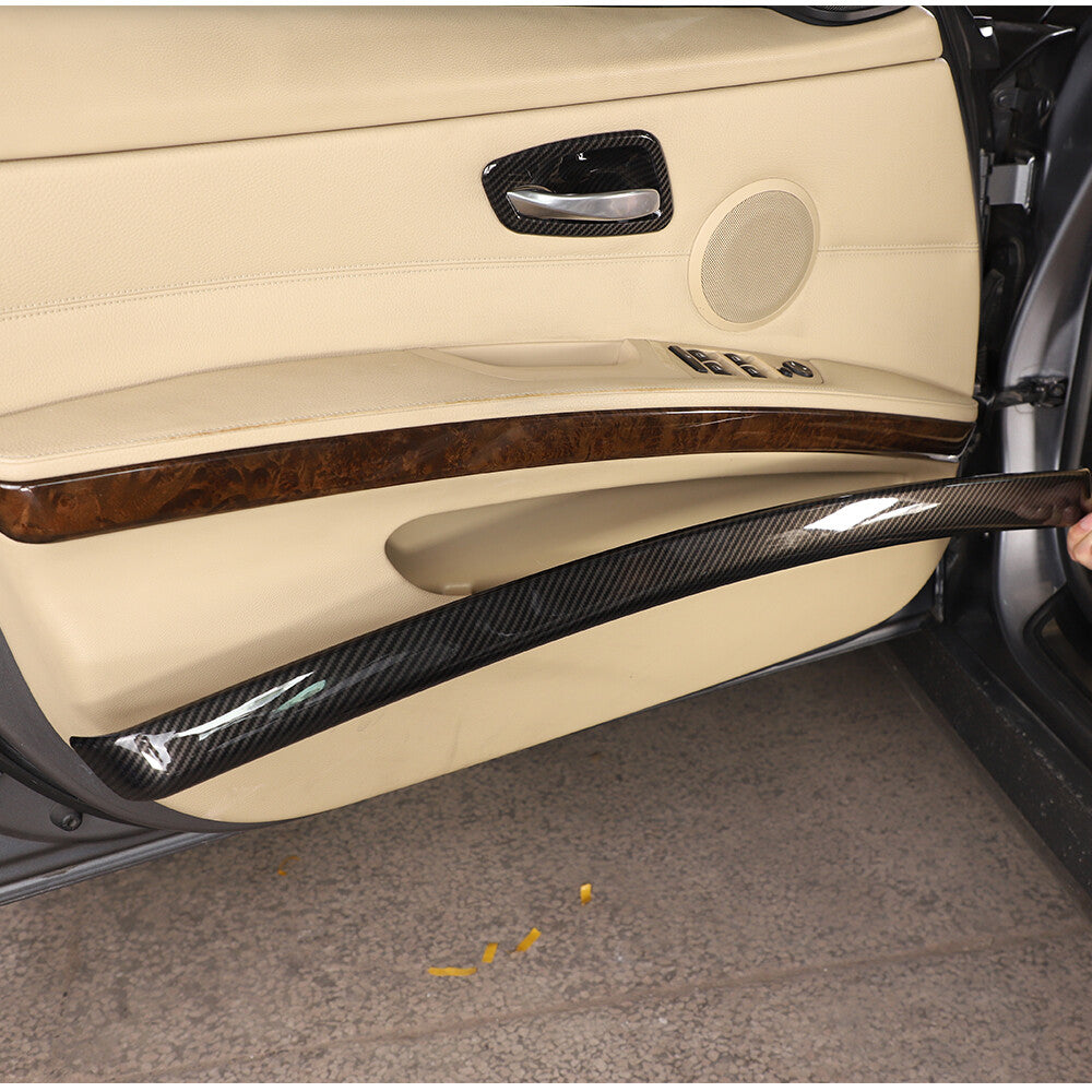 Matte Black Interior Inner Door Opening Handle Cover Trim for Tacoma 2024-25- v