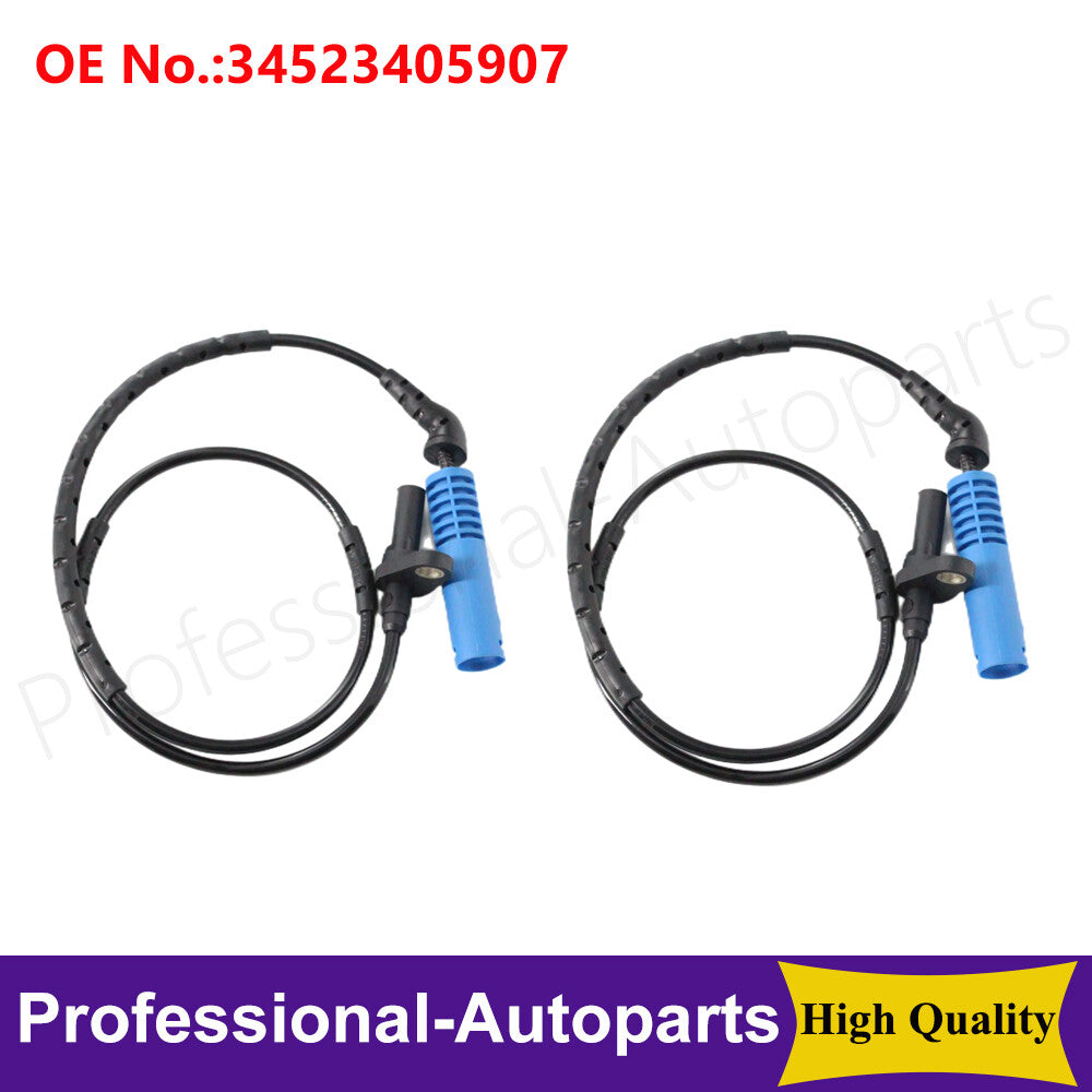 1Pair Rear L+R Wheel Speed Sensor ABS Braking System for BMW X3 2004-2010