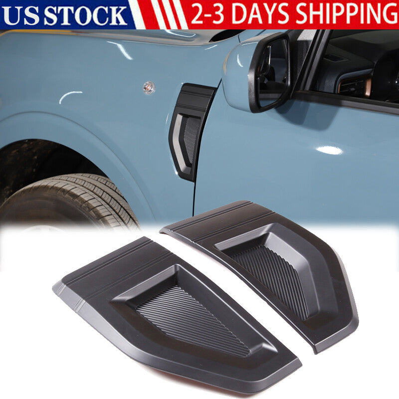 Matte Black Front Side Fender Vent Cover for Maverick 2022-2023 n