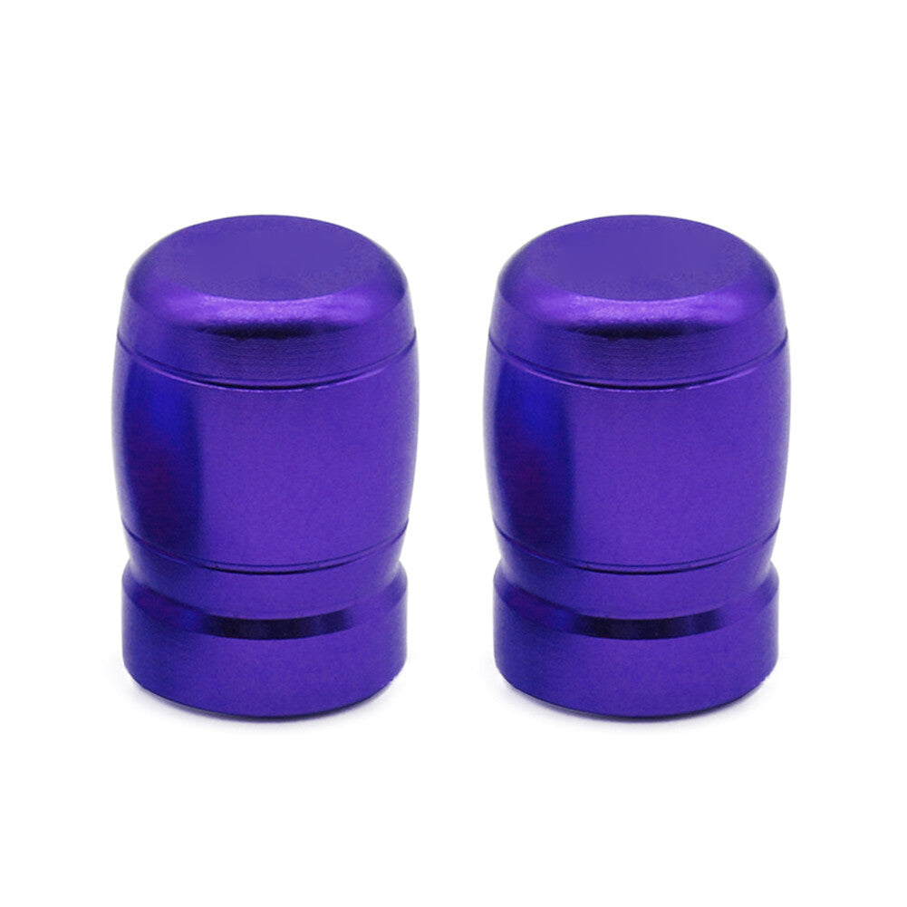 CNC Tire Valve Air Port Cover Cap Fit for HONDA PCX125 PCX150 Purple Motorcycle Pair