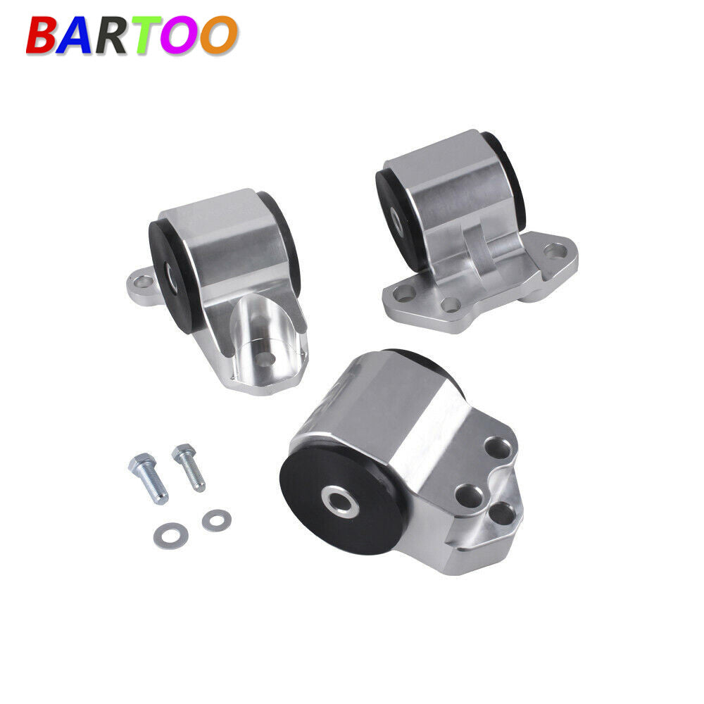 Aluminum 3 Bolts Engine Mounts for Del Sol Civic92-95 Integra 94-01 EG DC2 DC Q