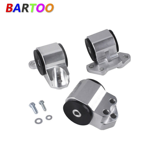 Aluminum 3 Bolts Engine Mounts for Del Sol Civic92-95 Integra 94-01 EG DC2 DC Q