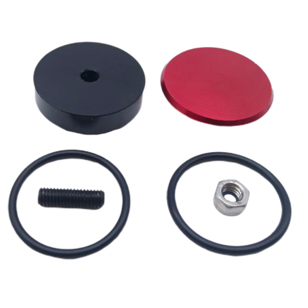 Auto Rear Windshield Wiper Delete Insert Cap Wipers Hole Caps Cover Stopper Red n