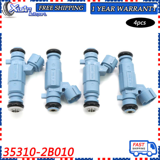 35310-2B010 Fuel Injector Nozzle Engine Valve for Hyundai Sonata and for Kia Cars (4-piece set) v