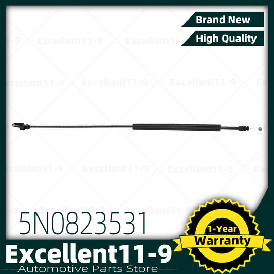 Equipment Manufacturer ( ) latch release cable for Tiguan 2008, 2009 - 2018 CCTA DGUA #5N08233531- n
