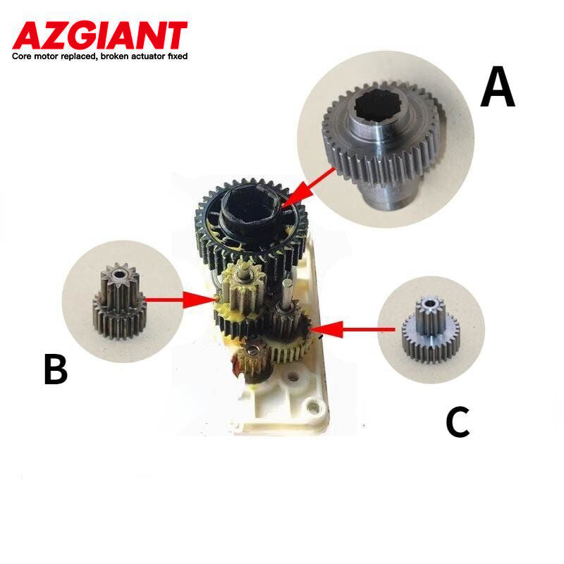 Manual parking brake module gear repair kit for 2015-2020 for Hyundai Aslan