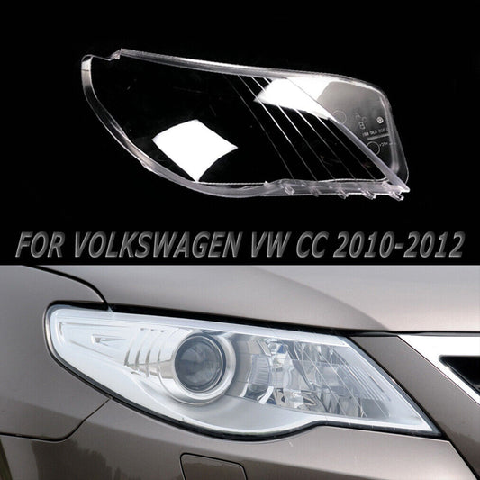 Fit for Volkswagen for VW CC 2010-2012 Replace Auto Right Side Headlight Lens Cover