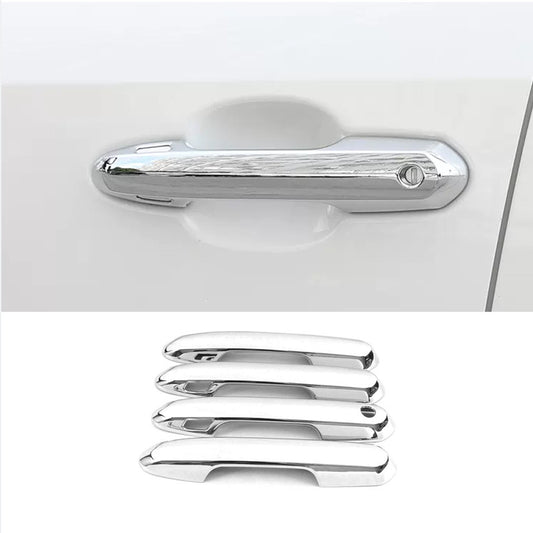 4X ABS Chrome Side Door Handle Moulding Cover Trim for Toyota Highlander 2020-24