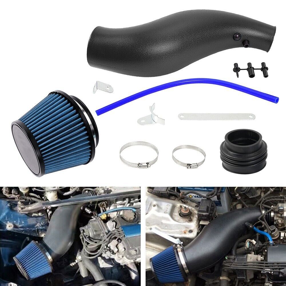 Air Intake Pipe Induction Filter Kit Plastic for Honda for Civic 1.6L EG EK 92-00 Q