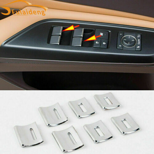 for Honda CR-V 2023-2024 Bright Black Car Front Reading Light Lamp Cover Trim 2x v