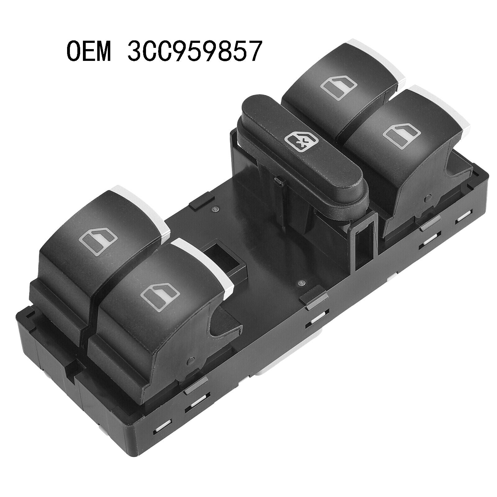 for VOLKSWAGEN for VW 3CC959857 10 Pins LHD Master Electric Power Window Switch new