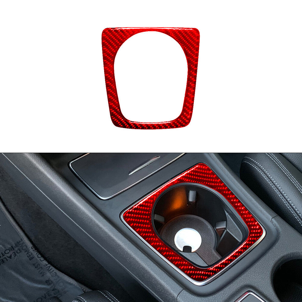 2X Carbon Fiber Side Vent Outlet Cover Trim for Corvette C6 2005-2007 v