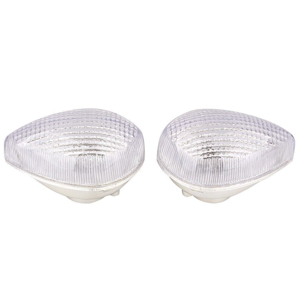 Pair Clear Turn Signals Light Indicator Blinker Lens Fit for Yamaha FZ1 1998-2004 Q