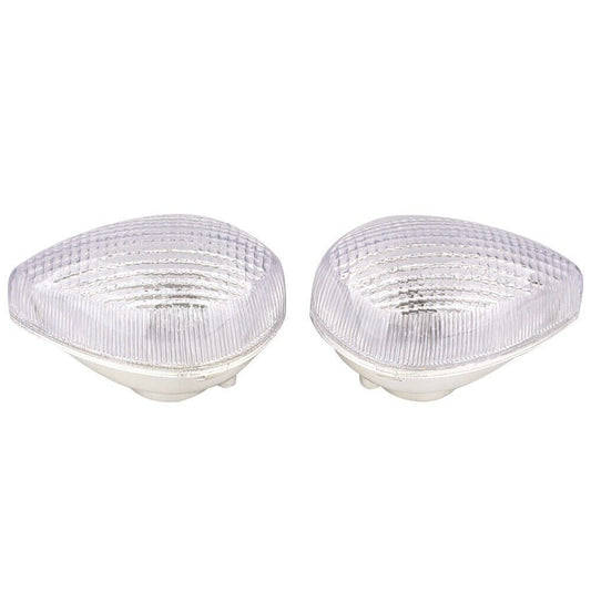 Pair Clear Turn Signals Light Indicator Blinker Lens Fit for Yamaha FZ1 1998-2004 Q