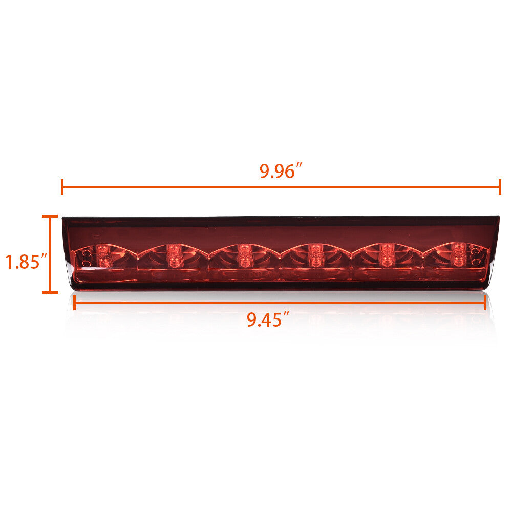 Suitable for Truck Cover 3rd Brake Light Leer Led Red Lens ATC AT-LED-36R-02- v