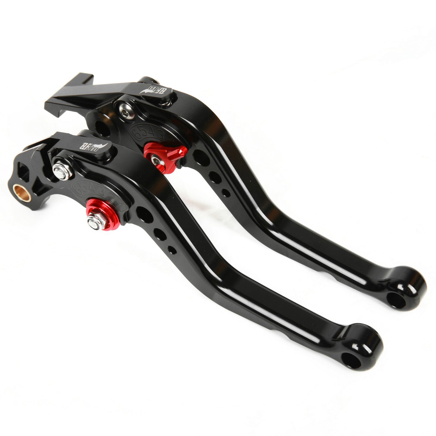 for Suzuki GS500F 2004-2009 2005 2006 2007 Short Clutch Brake Levers Black US