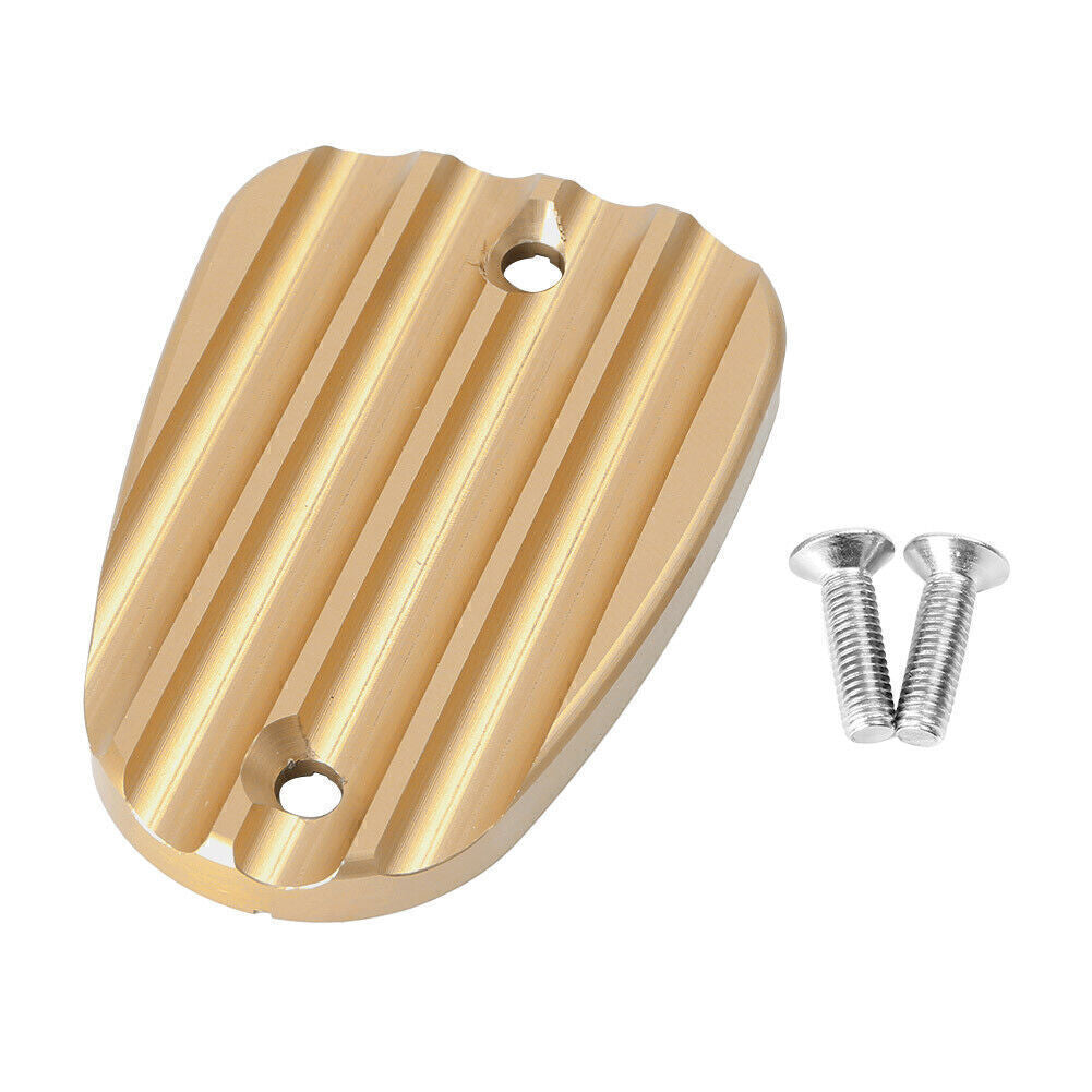 Gold Aluminum Brake Master Cylinder Cover Guard Cap for America Speedmaster Q