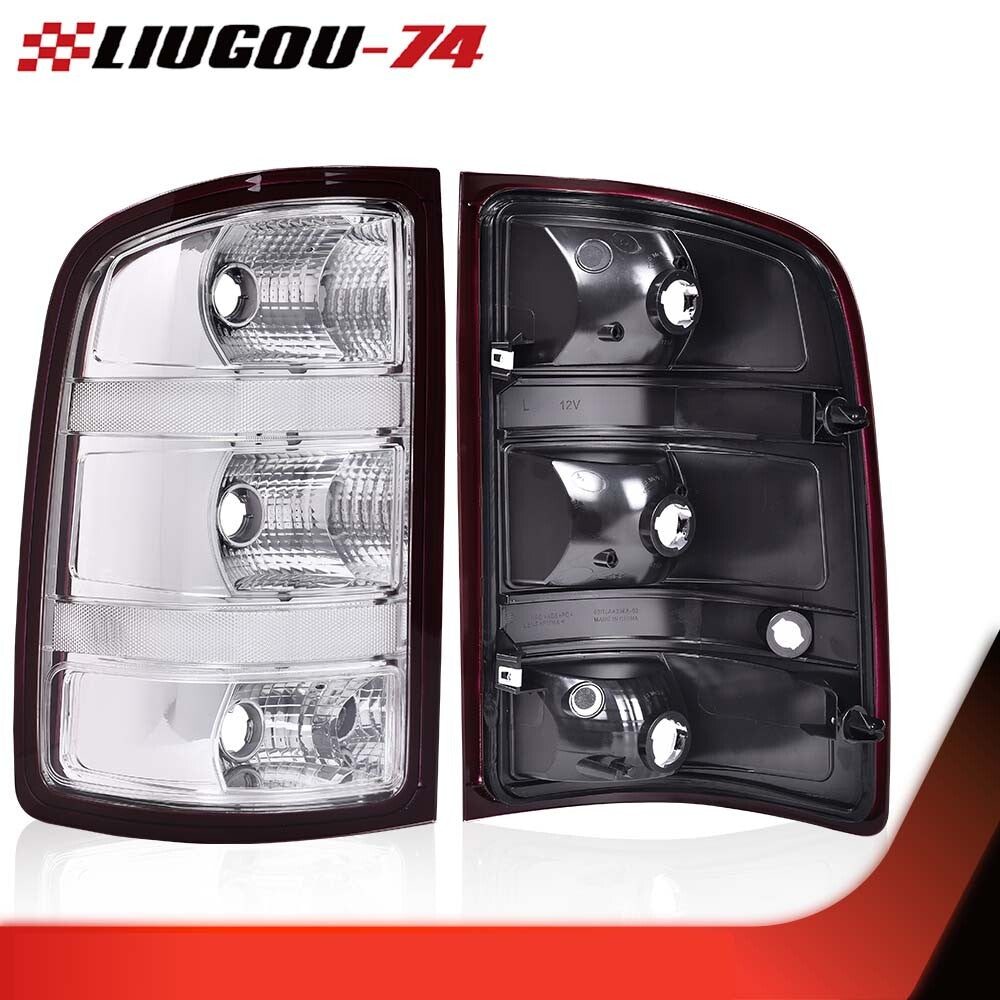 Fits 07-14 for Silverado pickup rear taillight with bulb taillight brand new - v