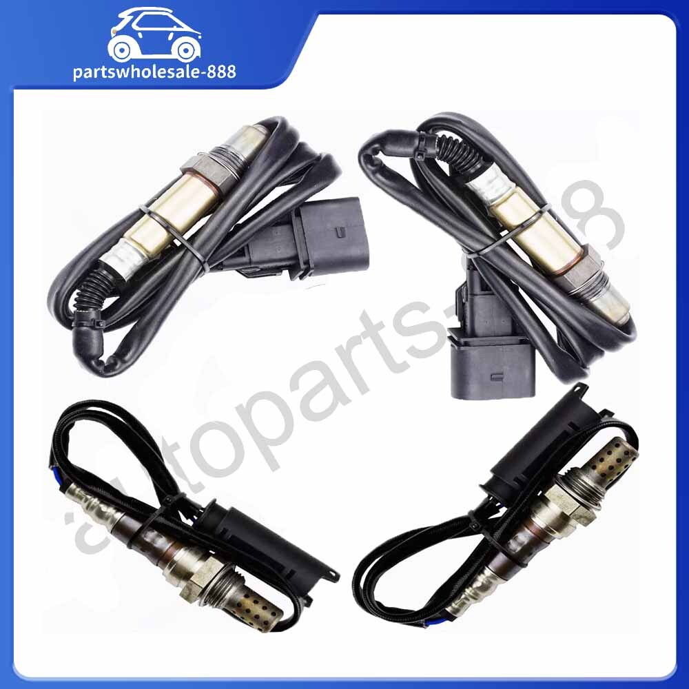 4-pack of oxygen sensors, 1 2 upstream + downstream, suitable for 2002-2005 for BMW 745i 745Li 4.4L O2