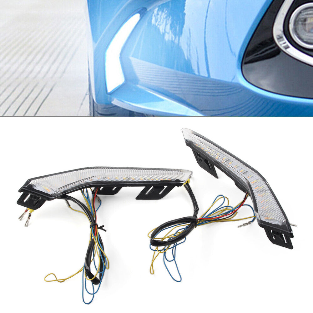 for Toyota for Corolla L LE XLE Hybrid Levin 2019-2021 Daytime DRL Turn Signal Light