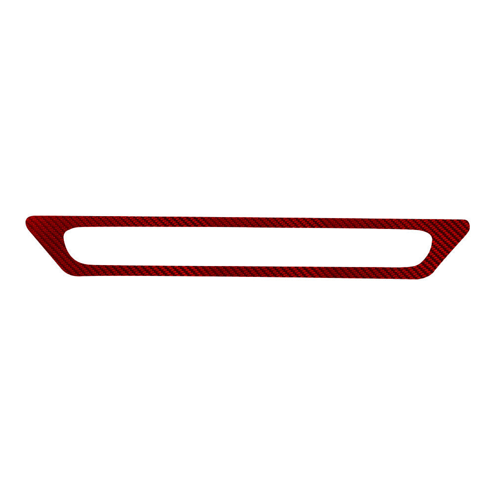2Pcs Carbon Fiber Rear Door Panel Cover Trim for Honda Ridgeline 2017-2020 v
