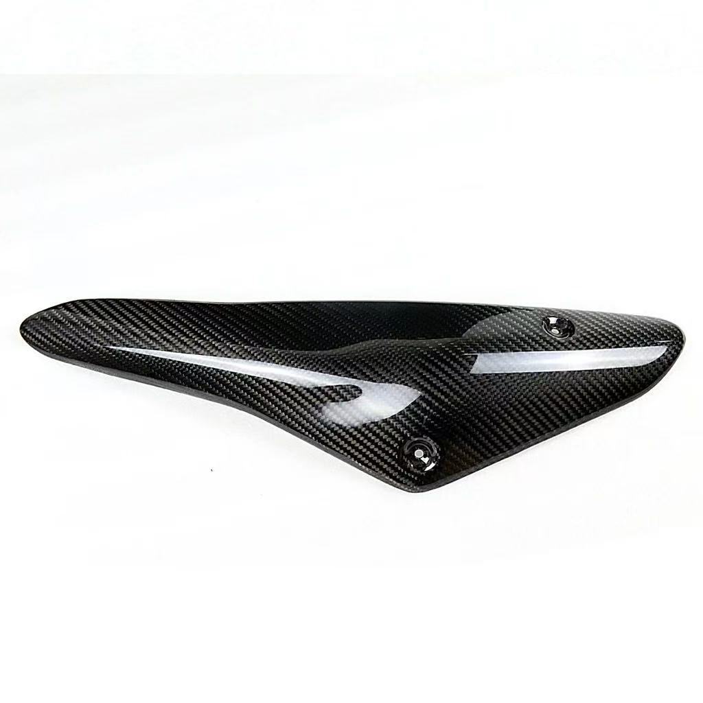 carbon fiber exhaust cover/heat shield for KTM Super Duke 1290 R 2017-2019.