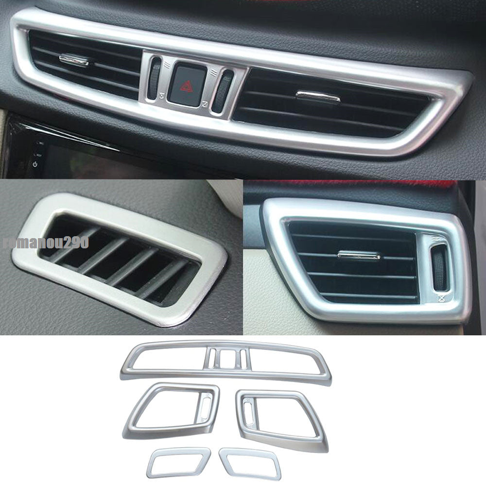Black Steel Inner Door Speaker Decor cover for Lexus NX200 200t 300h 2015-2020 v
