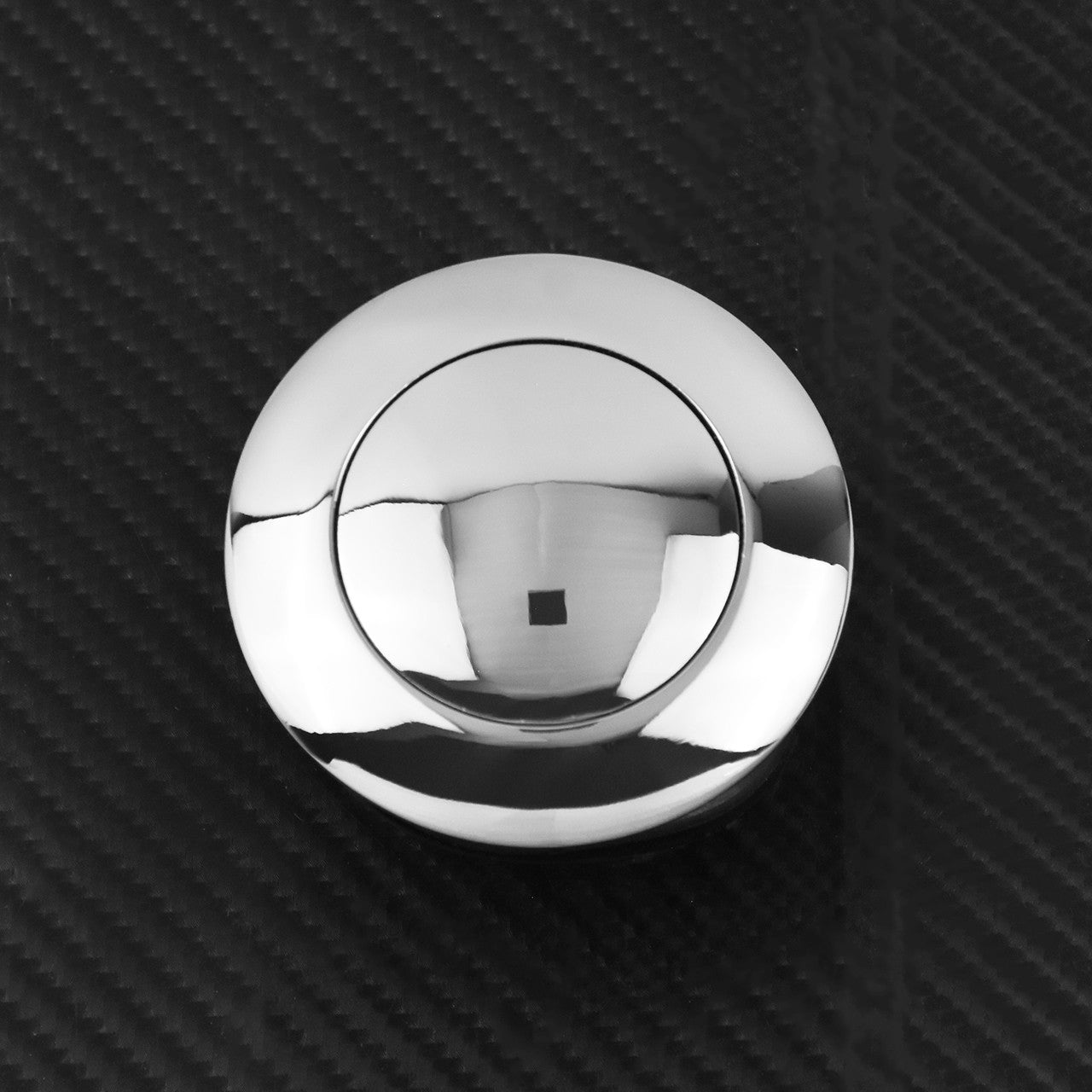 Chrome Flush Pop Up Gas Cap Fuel Tank Screw Fit for Harley Sportster Touring FXD Q
