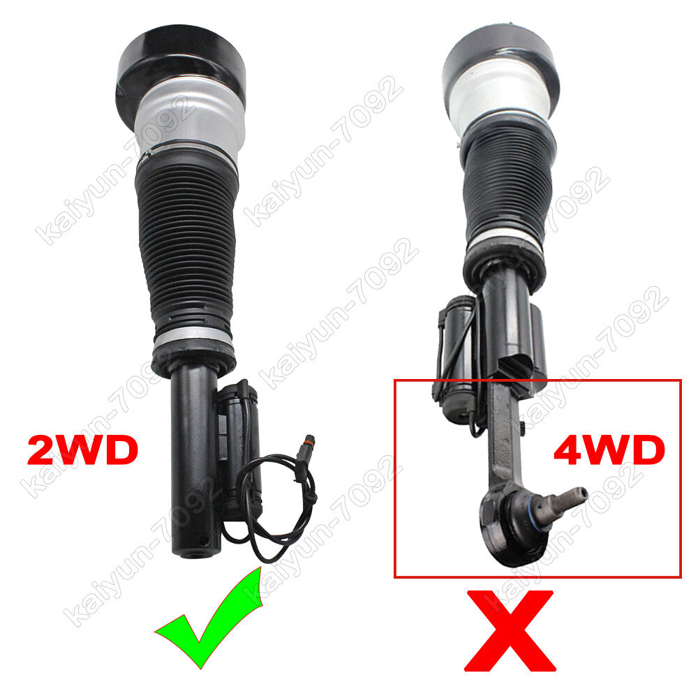 1x for Mercedes W221 S550 Front Left/Right Air Suspension Shock Strut 2213204913