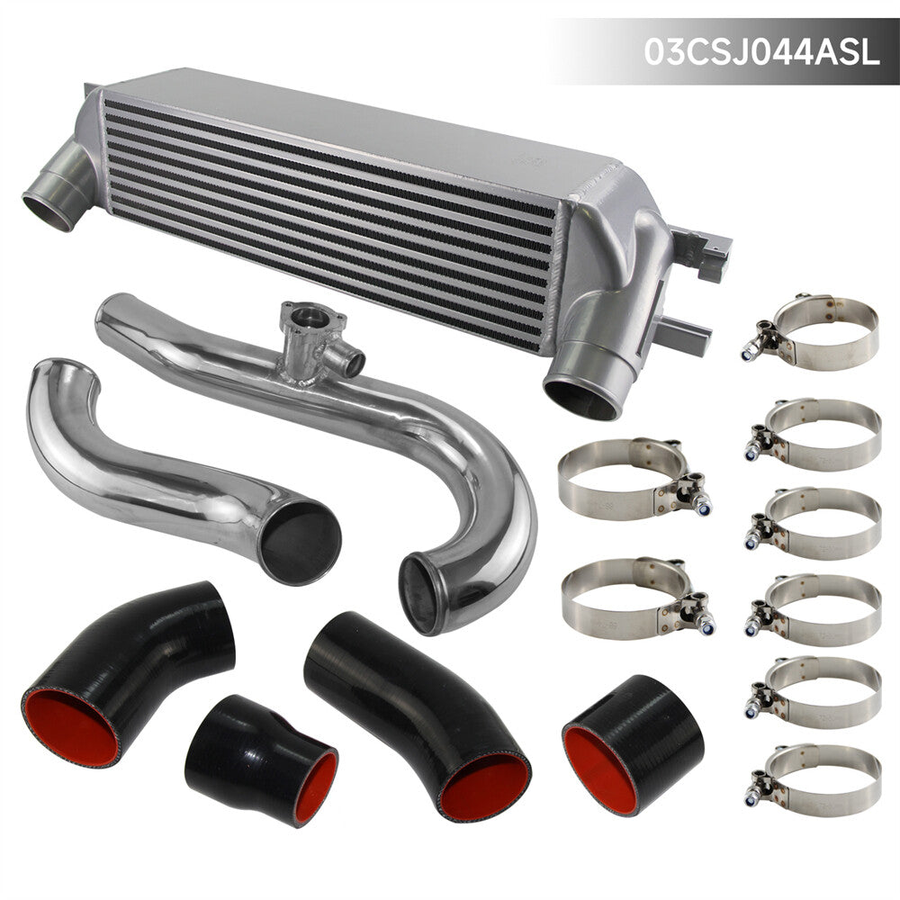 Performance Intercooler Kit for 2015-2022 for Ford for Mustang Ecoboost 2.3L Silver