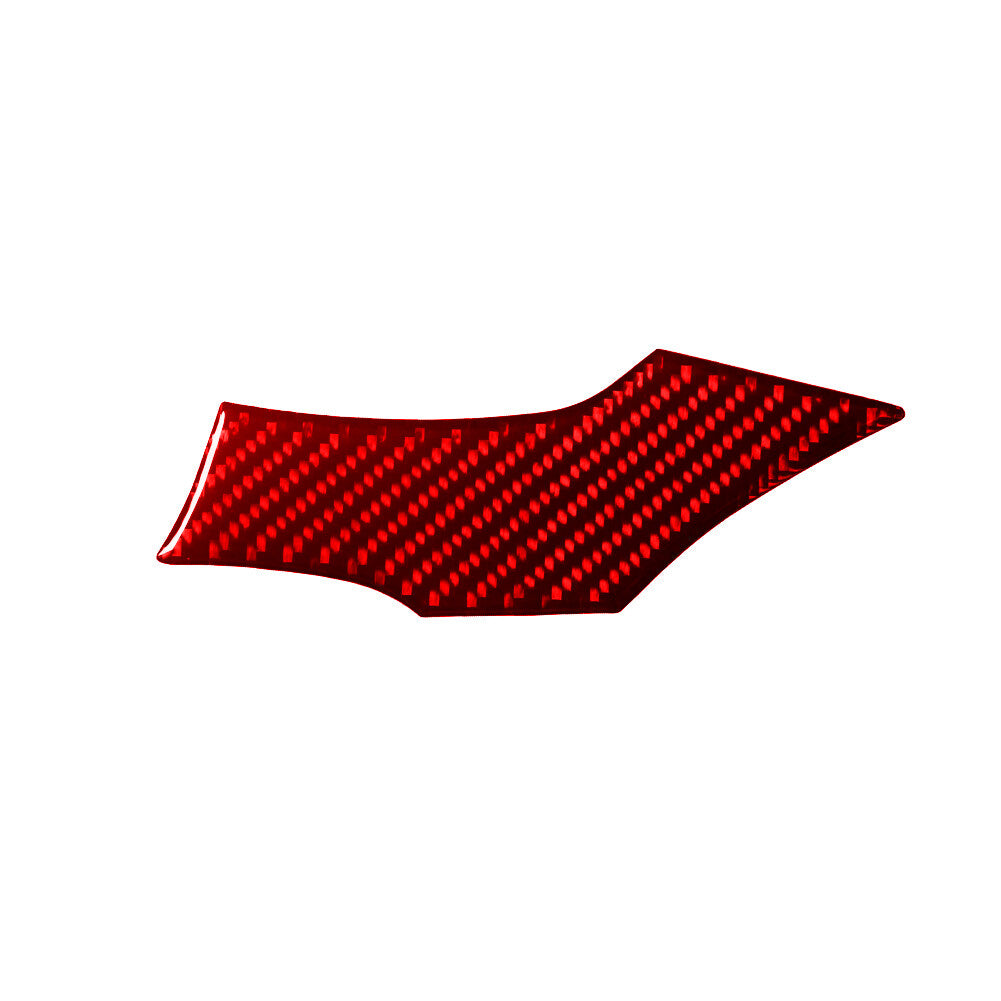 Red Carbon Fiber Passenger Side Console Trim Cover For Sonic 2012-2016 v
