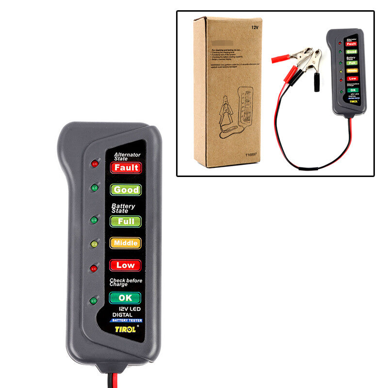 Car, RV, and truck battery charger maintenance tools; voltage Trickle; motorcycle lawnmower 12V - n