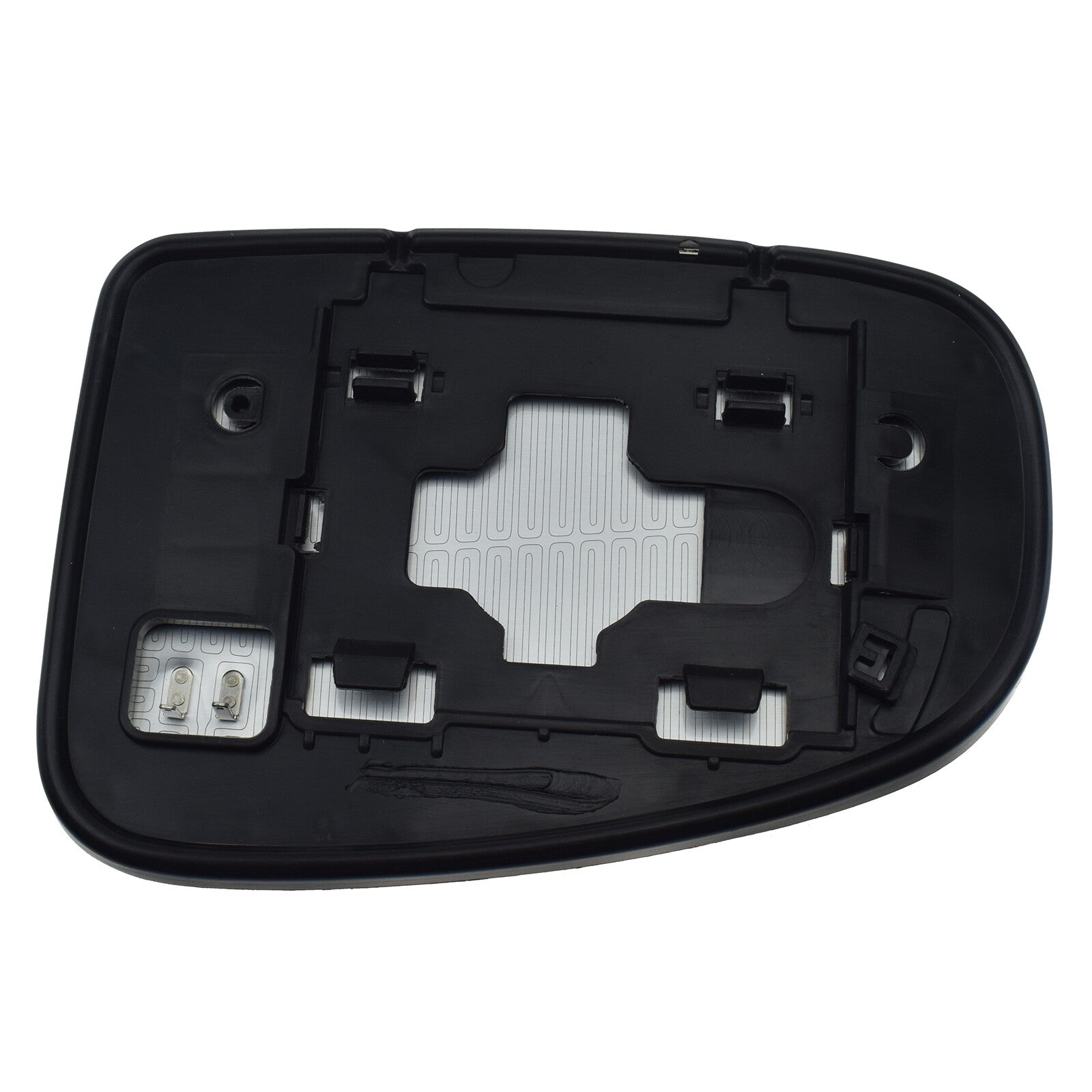 Right side view mirrored glass with heating 87931-0P060, suitable for Toyota Prius 2010-2017. Q