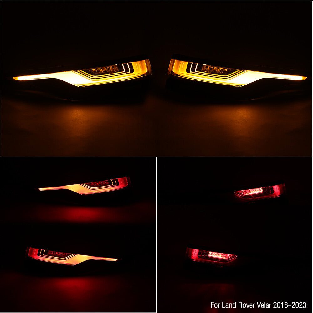 Left+Right Side LED Tail Light for Range Rover Velar 2018-2023 Rear Brake Lamp n