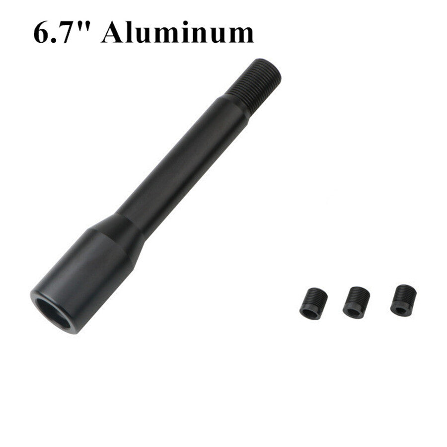 Car Gear Shift Rod Aluminum Manual Extender Extension Shifter Lever Accessories