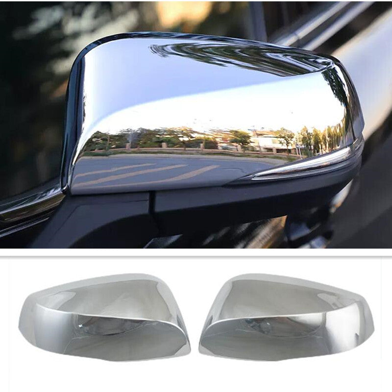 For Grand Highlander 2024 Chrome Side Mirrors Rearview Trim Cover 2PCS v